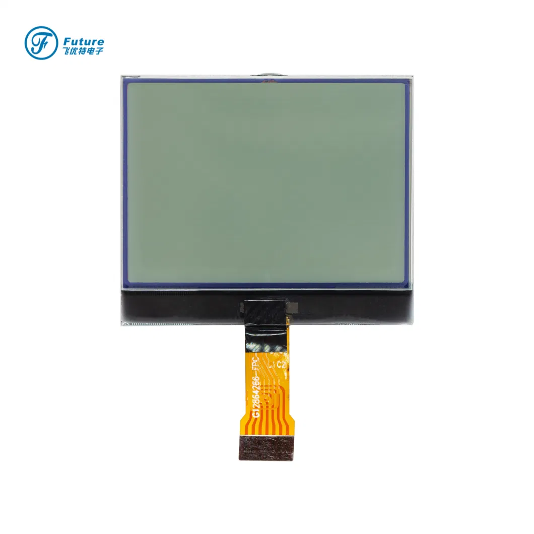 Monochrome Tn Stn Hstn FSTN FPC 128X64 DOT Matrix Graphic LCD Graphic 12864 Cog LCD Display