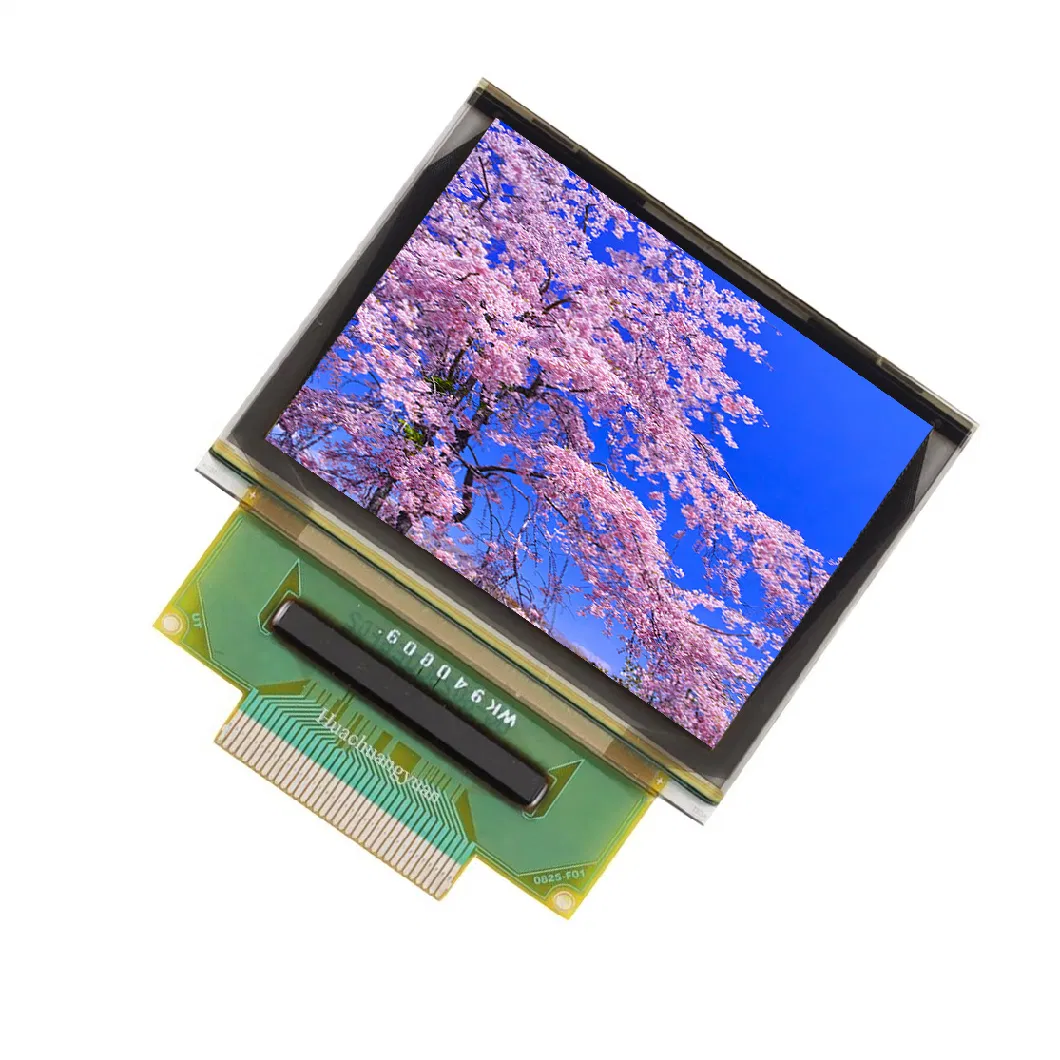 The Seps525 Driver IC Drives This 1.69-Inch OLED Screen to Display Full Color Graphics at a Resolution of 160X128