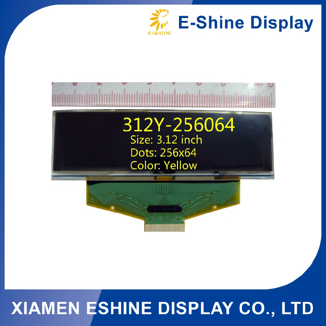 3.12 Inch Full Color Character Graphic TV OLED Display