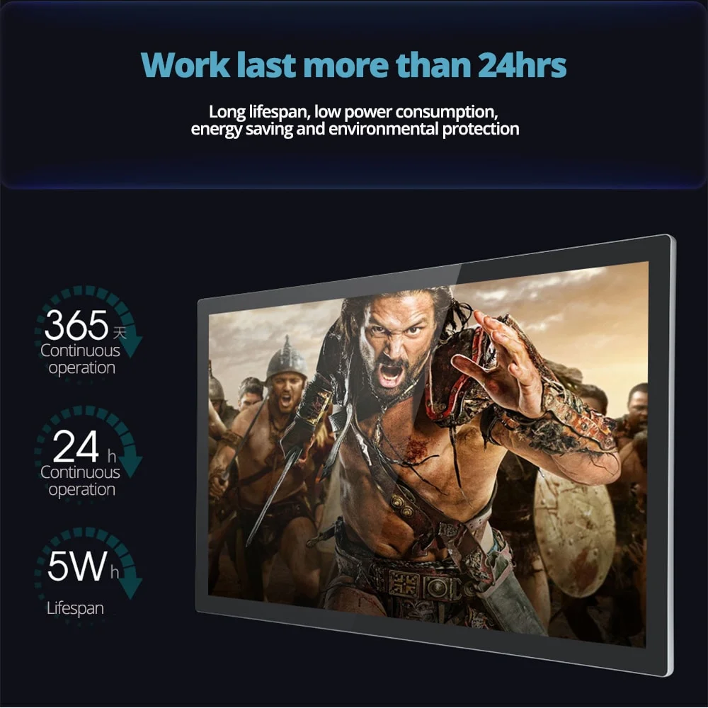 43 Inch New Product Advertising Digital Amoled Touch Screen Display