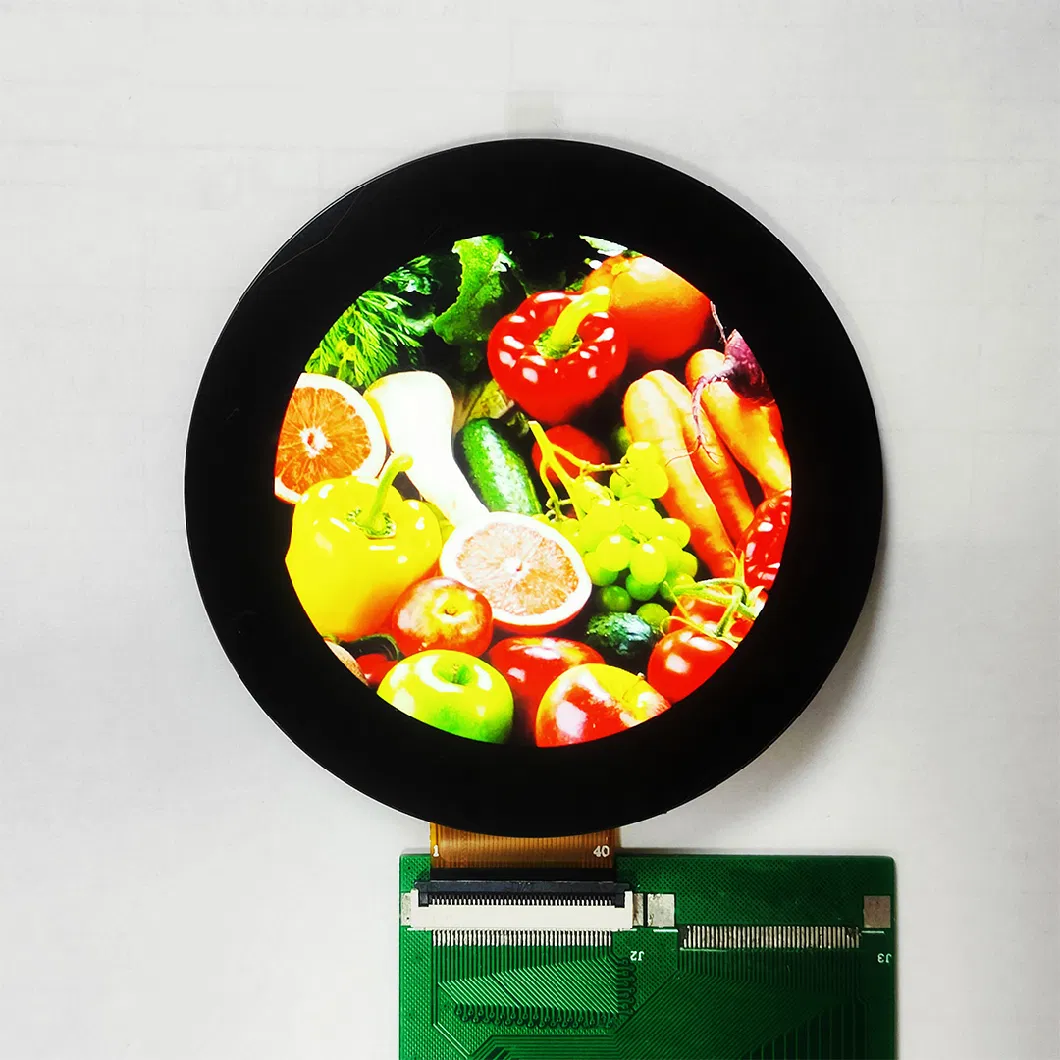 High Brightness 1.3inch Round HD IPS LCD Display Screen Module, with Capacitive Touch Full Fit