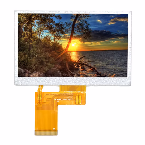 Customzination TFT LCD Display Screen 1000nits 4.3inch 800X480 IPS LCD Module Display